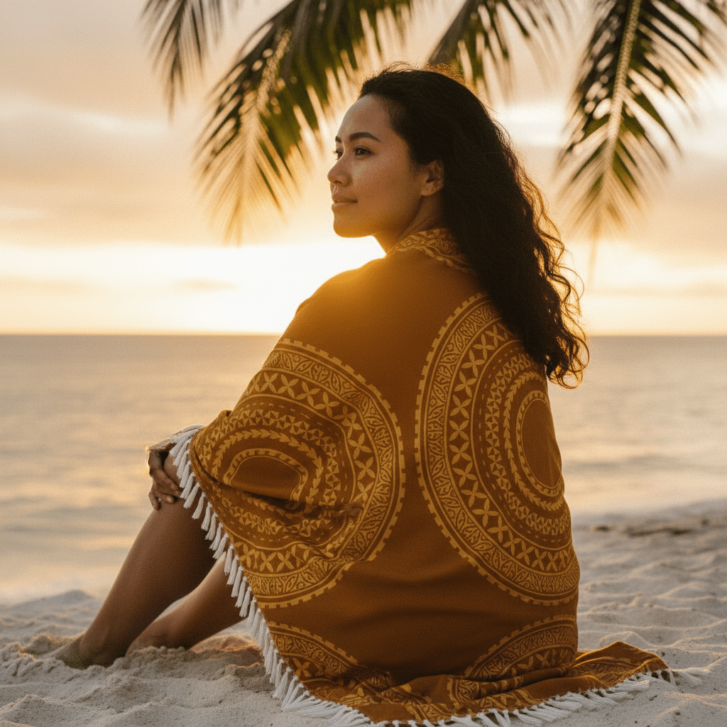 Multipurpose Lavalava - Golden Sun - USA - The Koko Samoa
