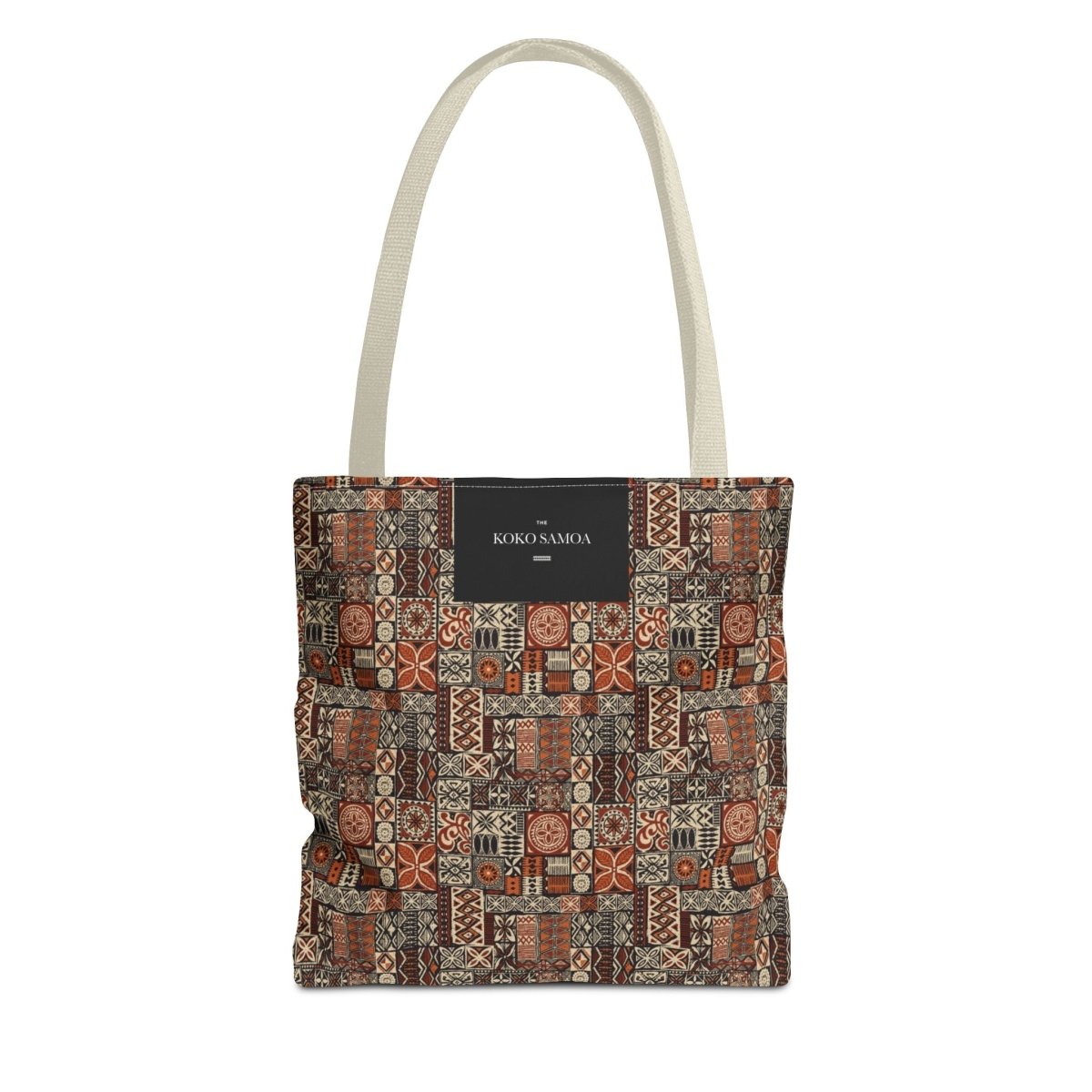 Black Elei tote bag, 13x13 inches, stylish and spacious for everyday essentials.