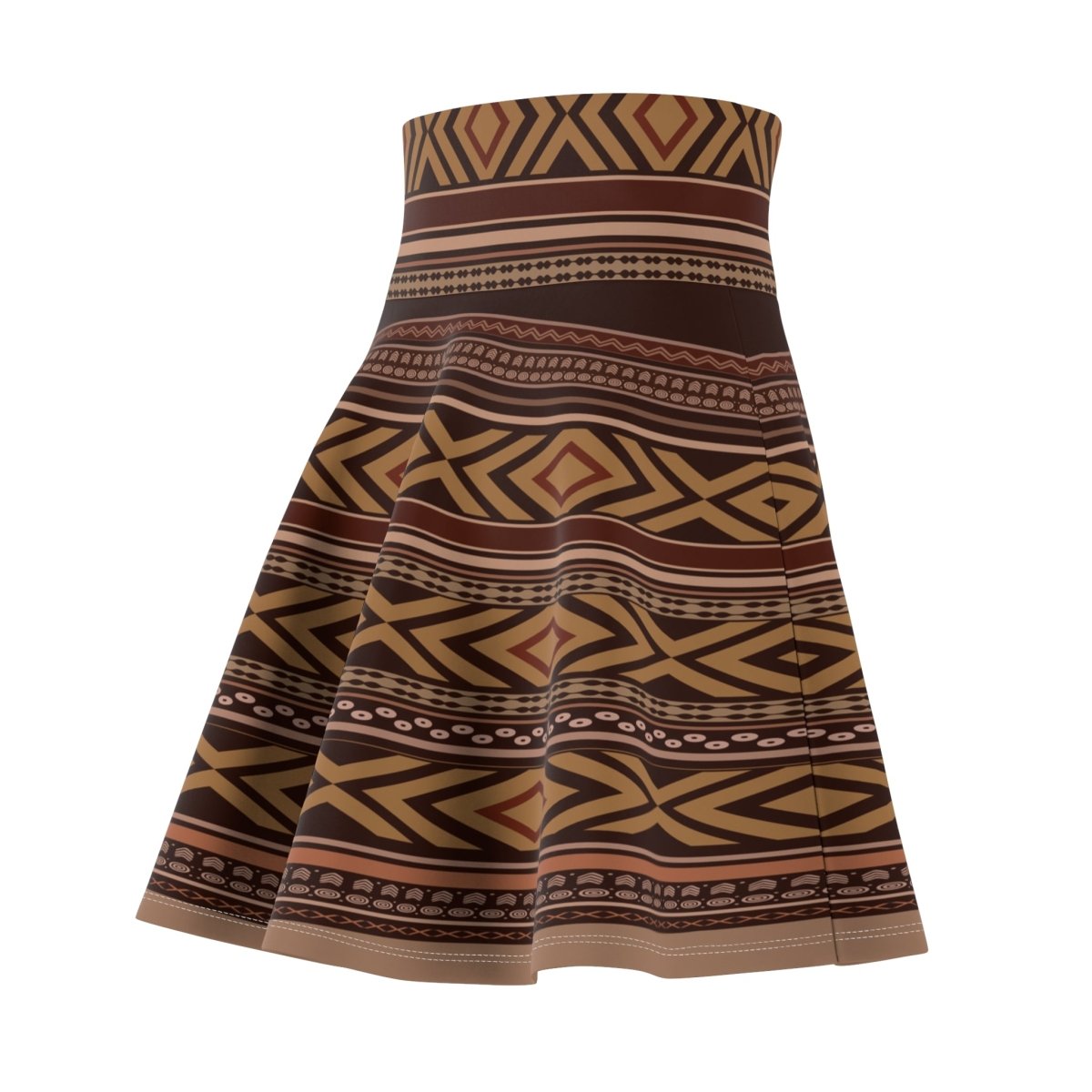 Women's Skater Skirt by MWW on Demand featuring a stylish Siapo design, perfect for casual and everyday wear.