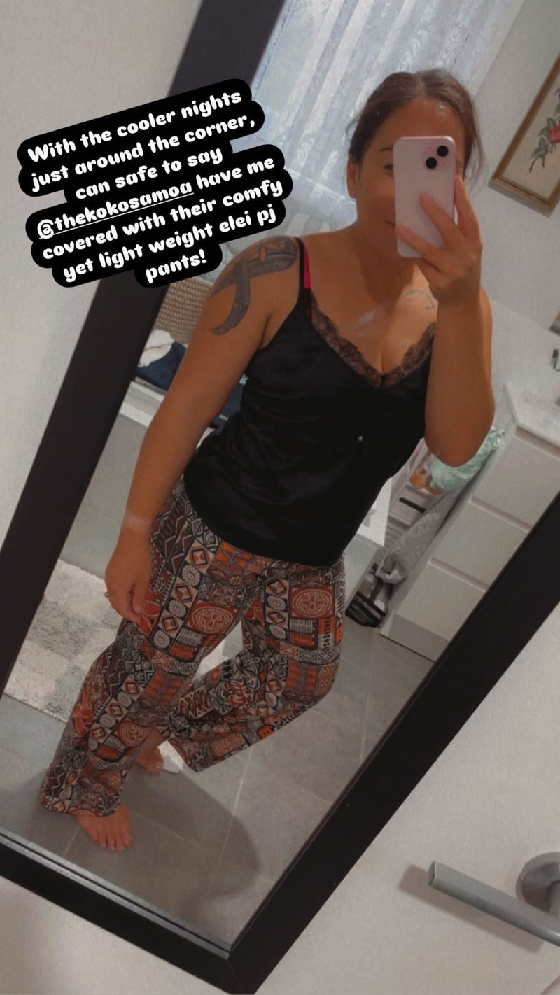 Women's Pajama Pants - Elei - AU/NZ/USA - The Koko Samoa