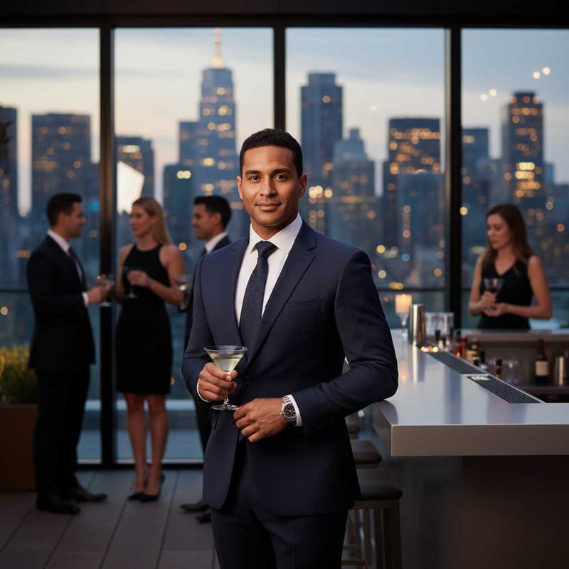 Necktie - Blue Warrior - AU/NZ/USA - The Koko Samoa