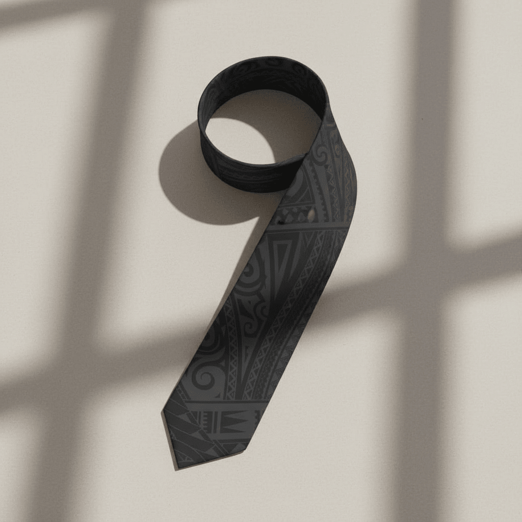 Warrior necktie featuring a bold design, perfect as an accessory for stylish formal or casual outfits.