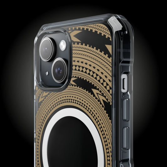 PasifikaOne MagSafe iPhone ClearCase - Pea Reversed - AU/NZ/USA - The Koko Samoa