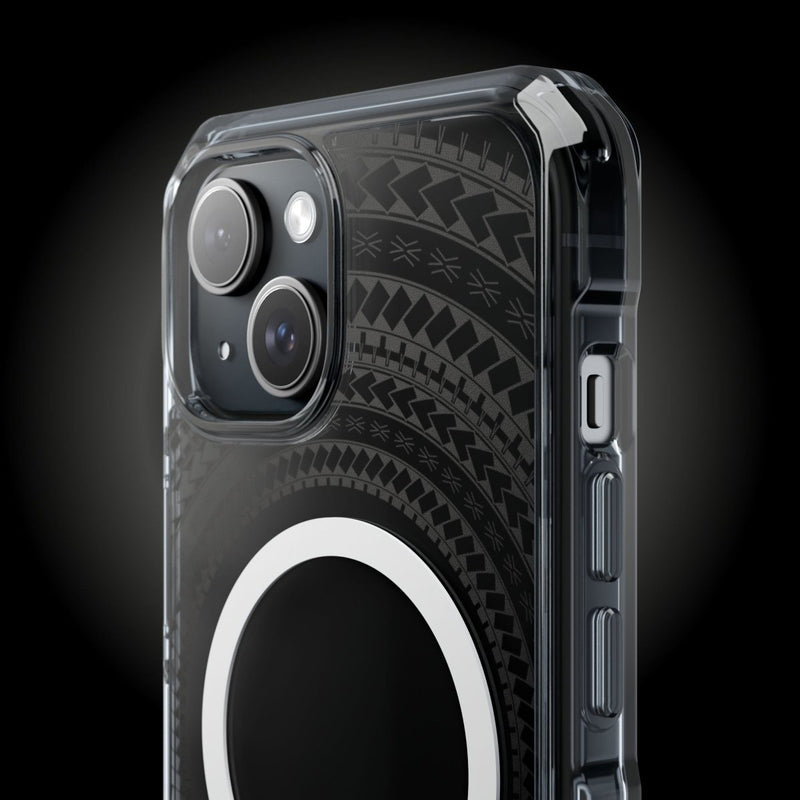 PasifikaOne MagSafe iPhone ClearCase - Samoan Black - AU/NZ/USA - The Koko Samoa