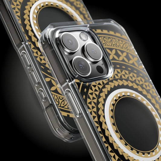 PasifikaOne MagSafe iPhone ClearCase - United Gold - AU/NZ/USA - The Koko Samoa