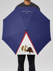 PasifikaOne Umbrella - 48"/122cm - American Samoan Flag - AU/NZ - The Koko Samoa