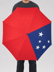 PasifikaOne Umbrella - 48"/122cm- Samoan Flag - AU/NZ - The Koko Samoa