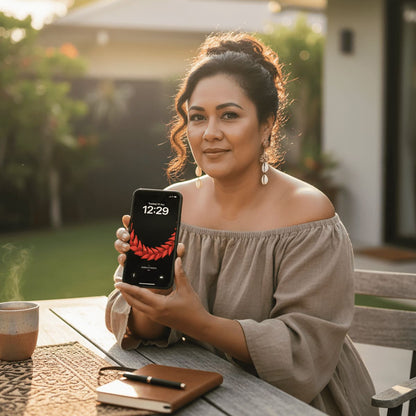 Phone Wallpaper - Ula Fala - AU/NZ/USA - The Koko Samoa