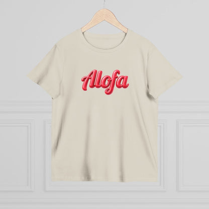Soft Women's Maple Tee - Alofa - AU/NZ/USA - The Koko Samoa