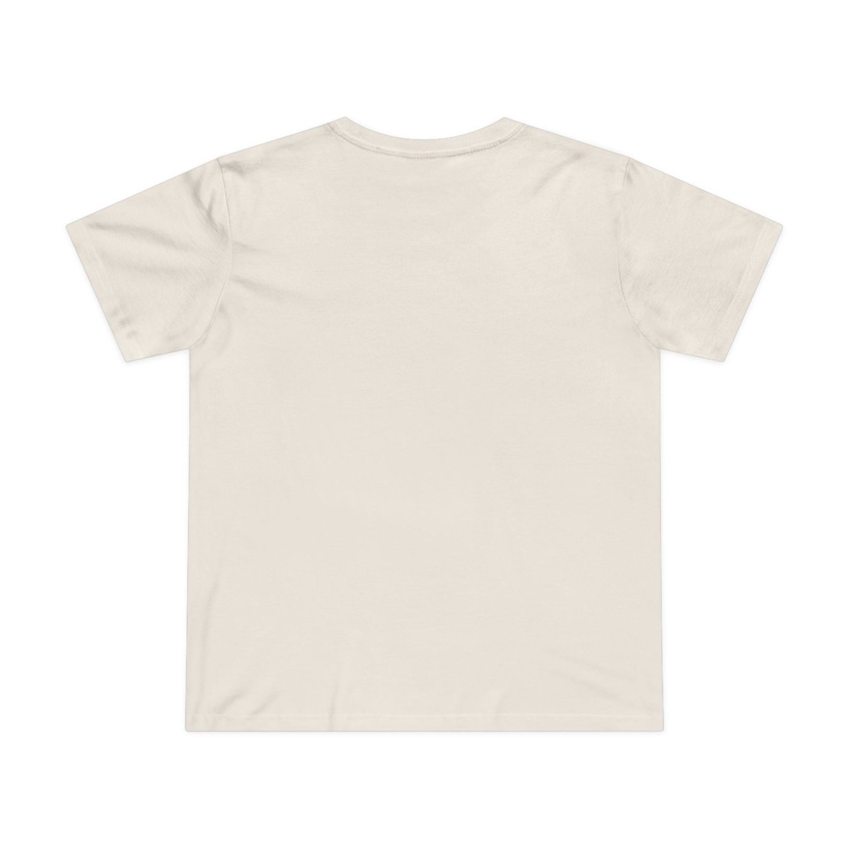 Unisex black soft Maple Tee for women by Alofa, shown on a model with a relaxed fit and smooth fabric.
