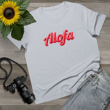 Soft Women's Maple Tee - Alofa - AU/NZ/USA - The Koko Samoa