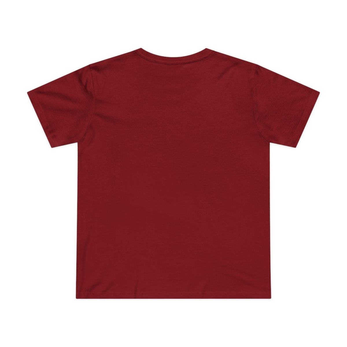 Black unisex Soft Women's Maple Tee by Alofa, made by The Print Bar, shown in XS size with a comfortable fit and soft fabric.