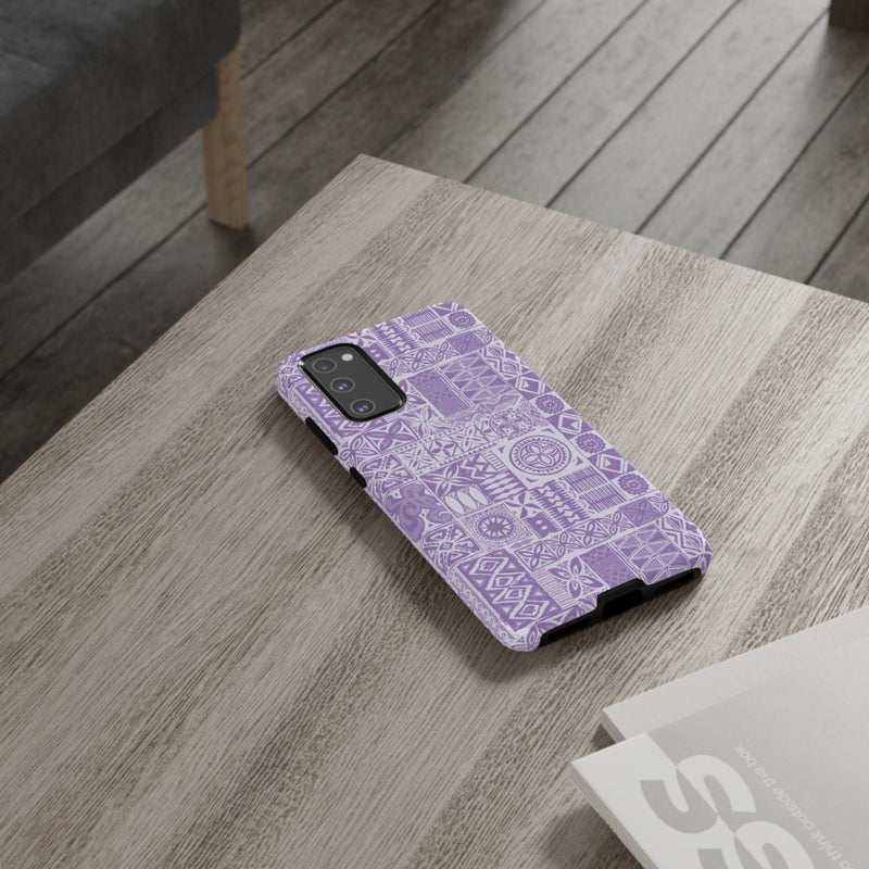 Samsung Tough Phone Case - Lavender Elei - AU/NZ/USA - The Koko Samoa