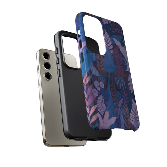 Samsung Tough Phone Case - Lavender Palms - AU/NZ/USA - The Koko Samoa