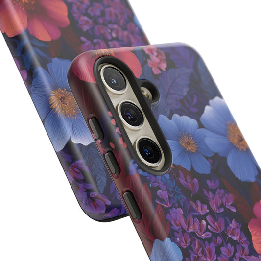 Samsung Tough Phone Case - Lavender Tropics - AU/NZ/USA - The Koko Samoa