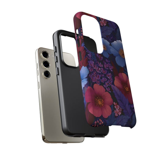 Samsung Tough Phone Case - Lavender Tropics - AU/NZ/USA - The Koko Samoa