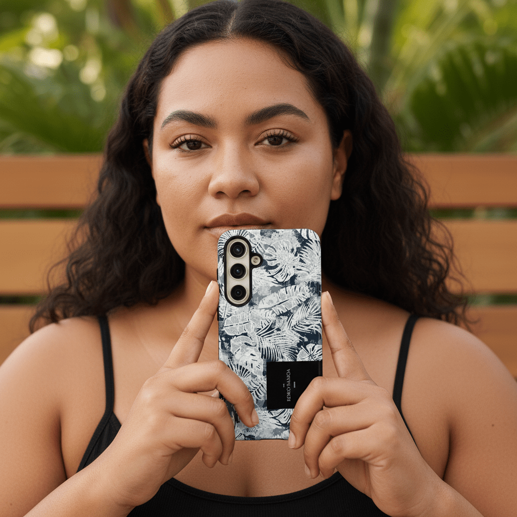 Samsung Tough Phone Case by WOYC in Tiavi Mist color, rugged design for durable protection on Samsung smartphones.