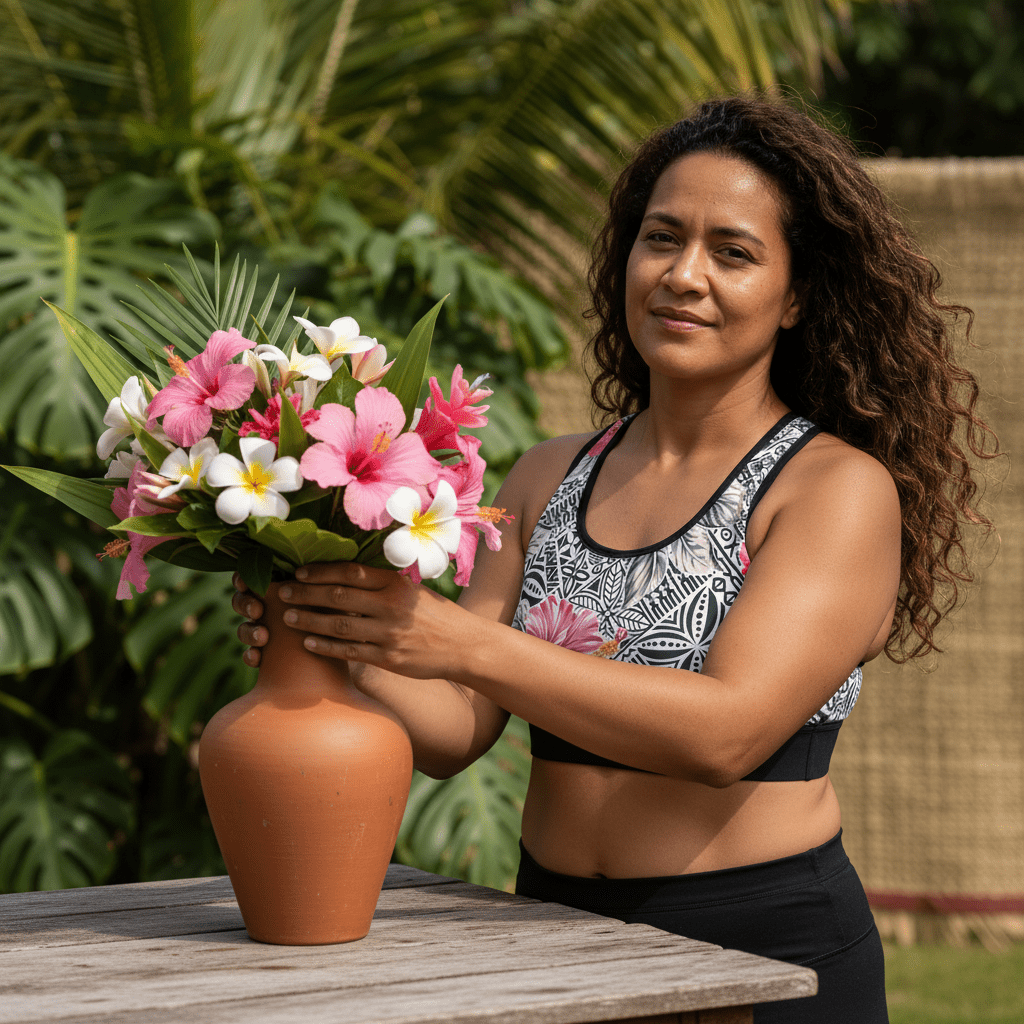 FYBY Seamless Sports Bra in Solosolo Blooms pattern, lightweight and supportive activewear for women.