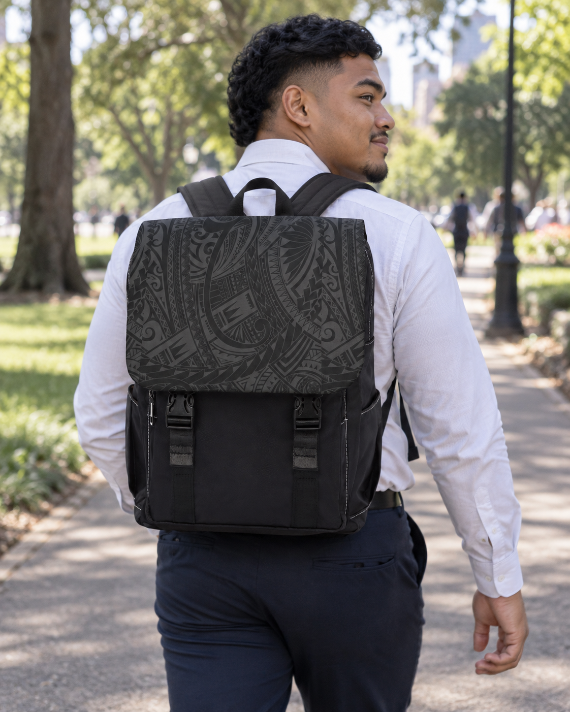 Shoulder Backpack - Warrior worn in everyday life
