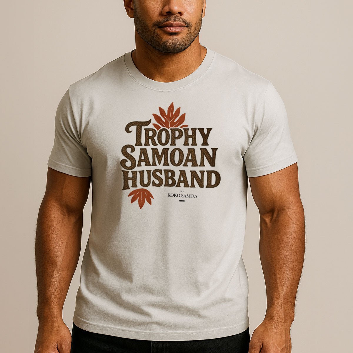Soft Men's Tee - Trophy Samoan Husband - AU/NZ/USA - The Koko Samoa