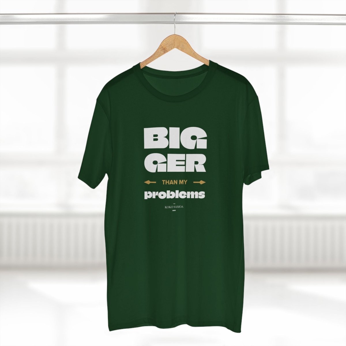 Soft Unisex Tee - Bigger Than Problems - AU/NZ/USA - The Koko Samoa