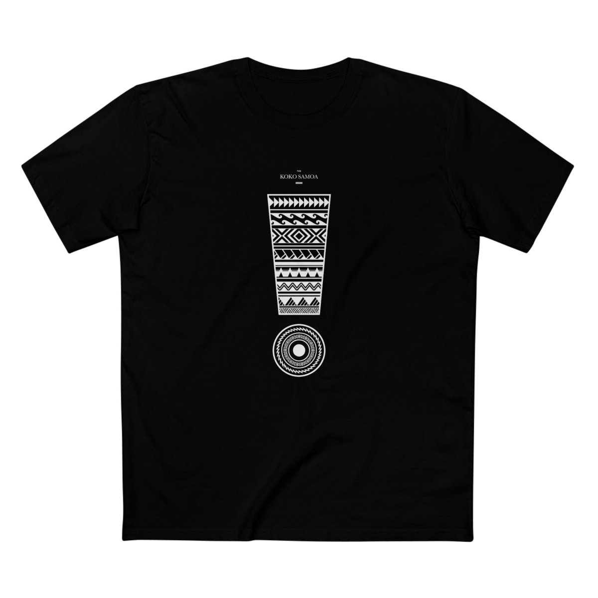 Soft unisex T-shirt by The Print Bar featuring the Exclaim design, showcasing a comfortable fit and stylish print on the front.