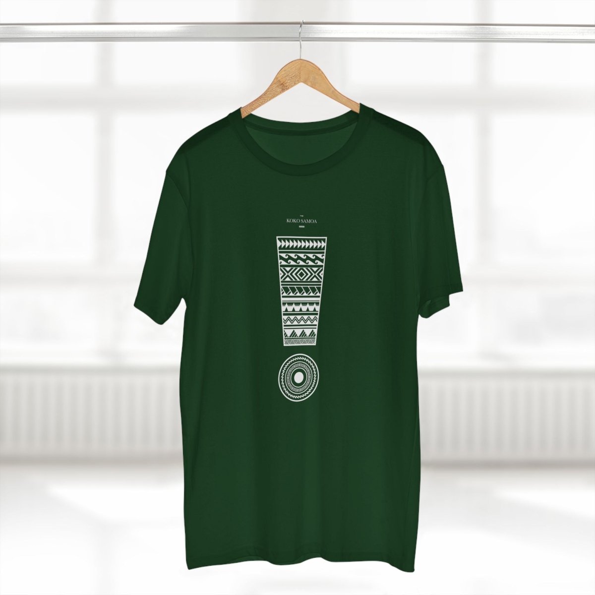 Soft unisex T-shirt by The Print Bar featuring the Exclaim design, made for AU/NZ, shown in a casual fit on a model.