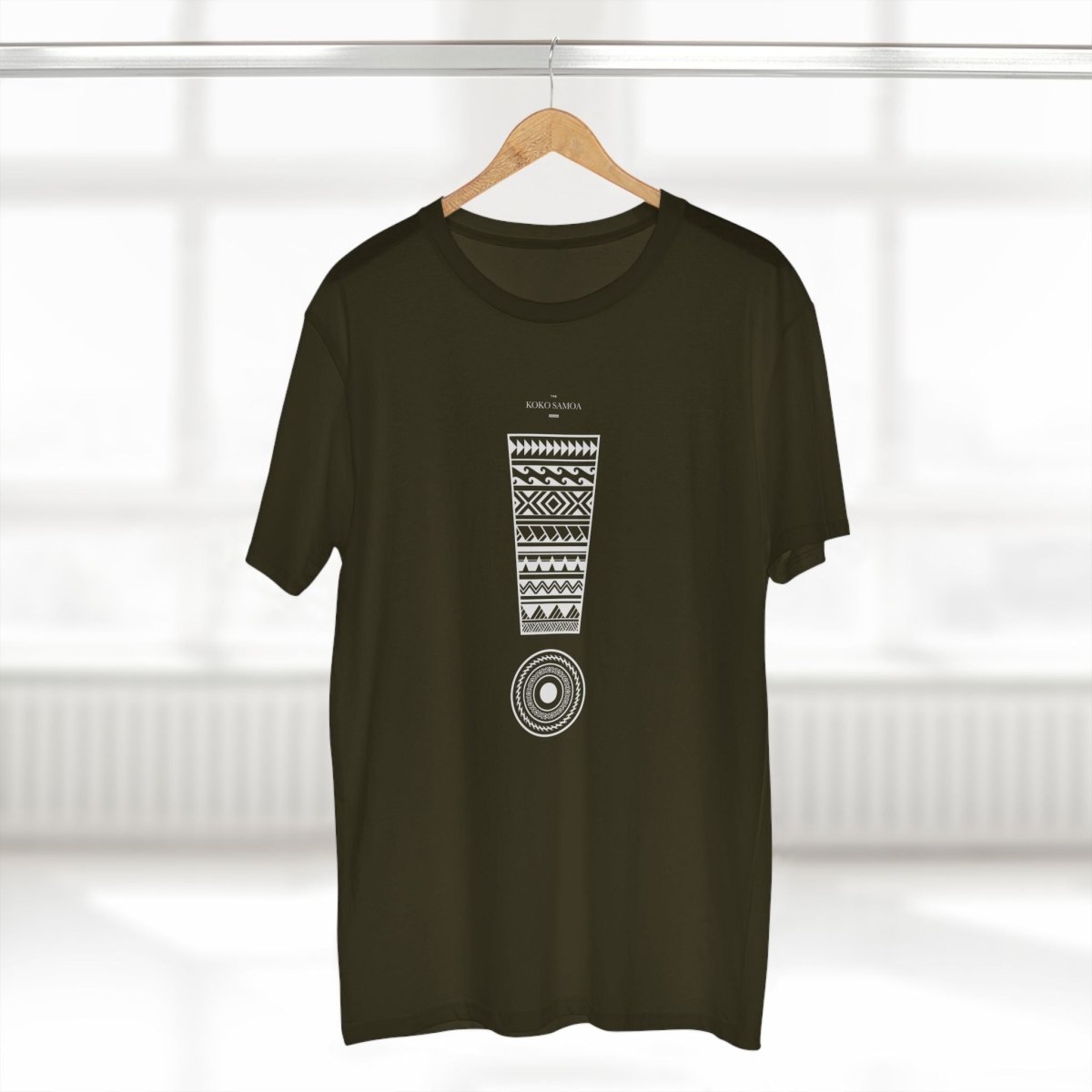 Soft unisex T-shirt from The Print Bar featuring a personalized Exclaim design in AU/NZ style, shown on a plain background.