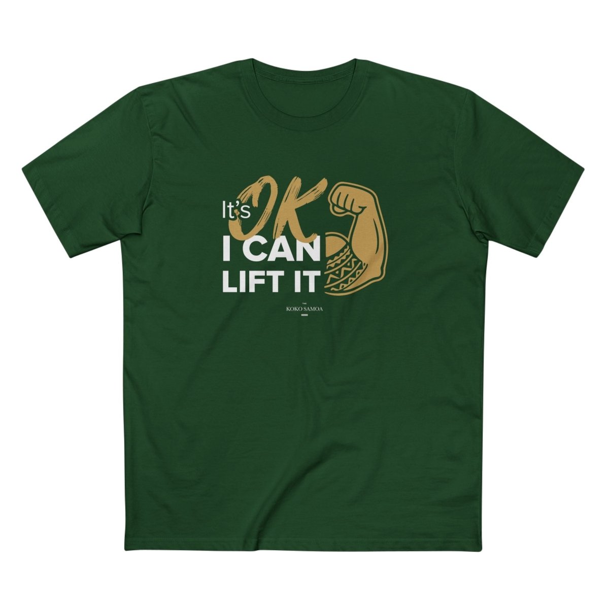 Soft Unisex Tee - I Can Lift It - Personalised - AU/NZ - The Koko Samoa