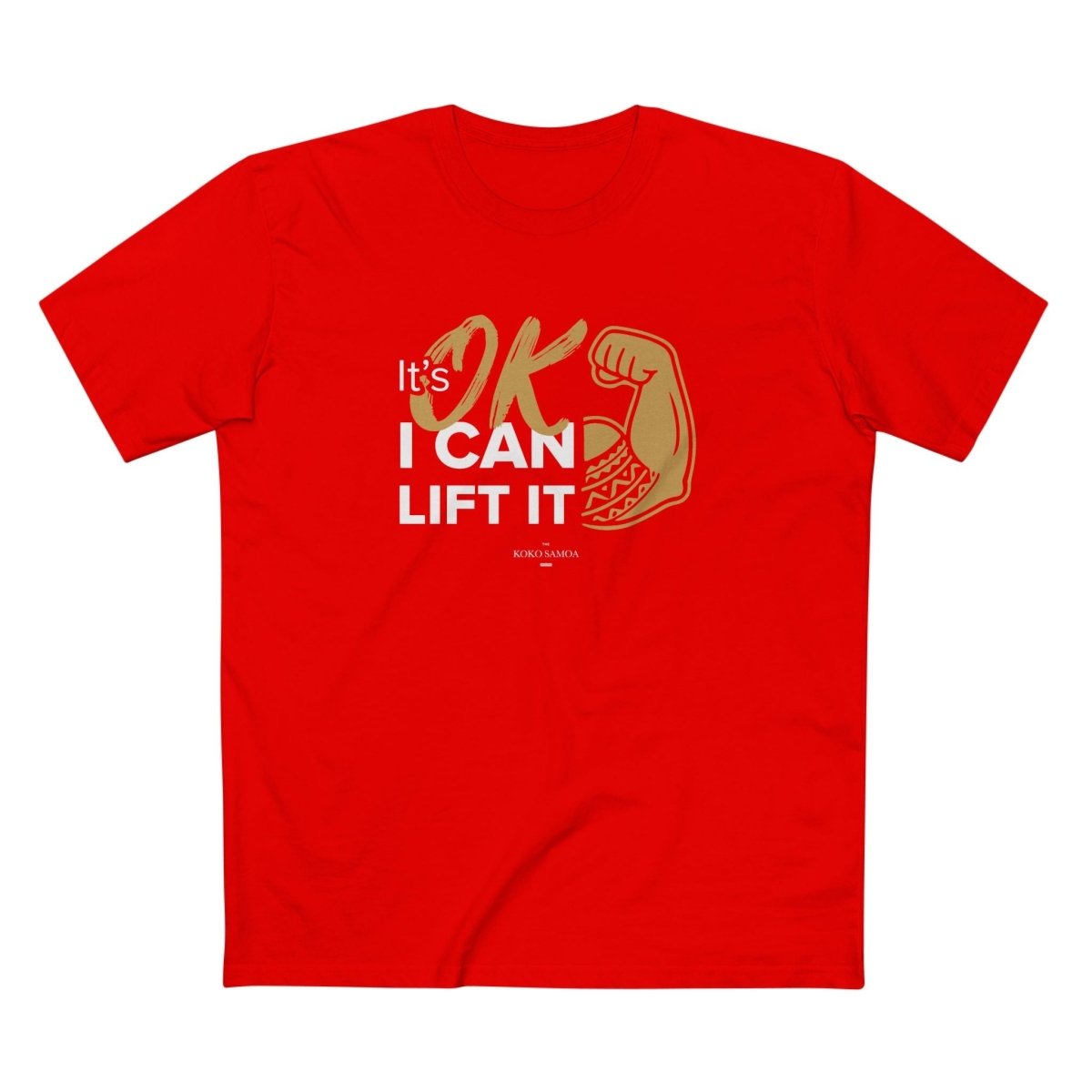 Soft Unisex Tee - I Can Lift It - Personalised - AU/NZ - The Koko Samoa