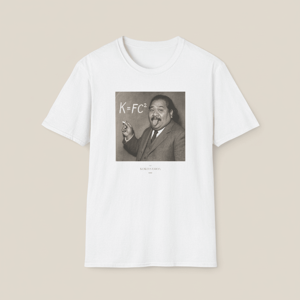 Soft unisex K=FC² T-shirt featuring a comfortable fit and stylish design in natural fabric.