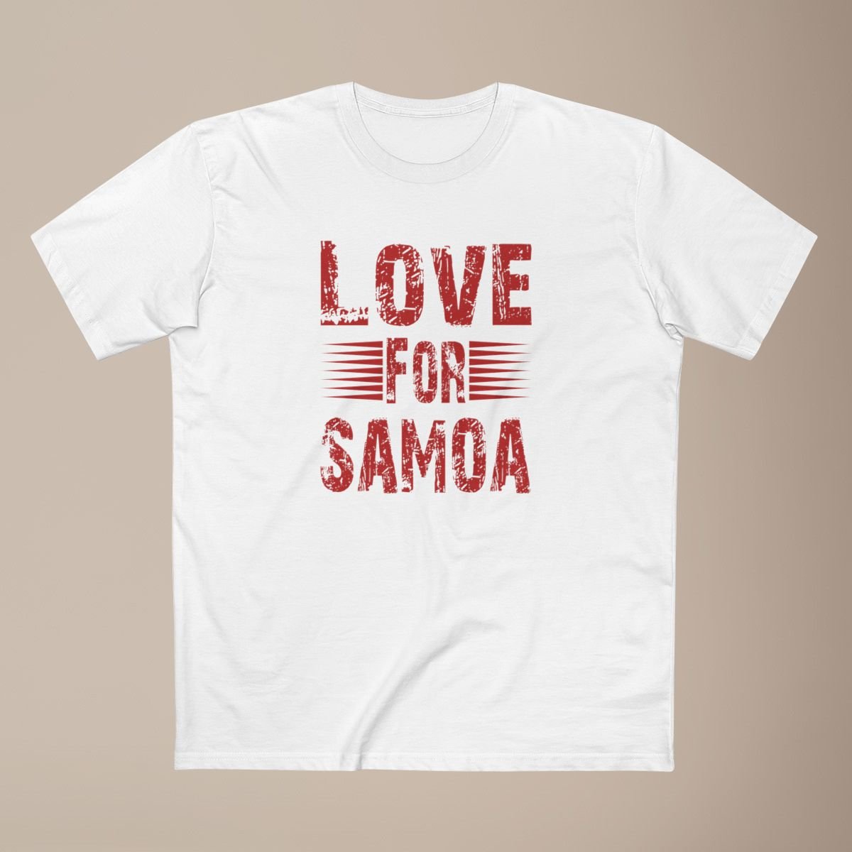 Soft Unisex Tee - Love for Samoa - AU/NZ - The Koko Samoa