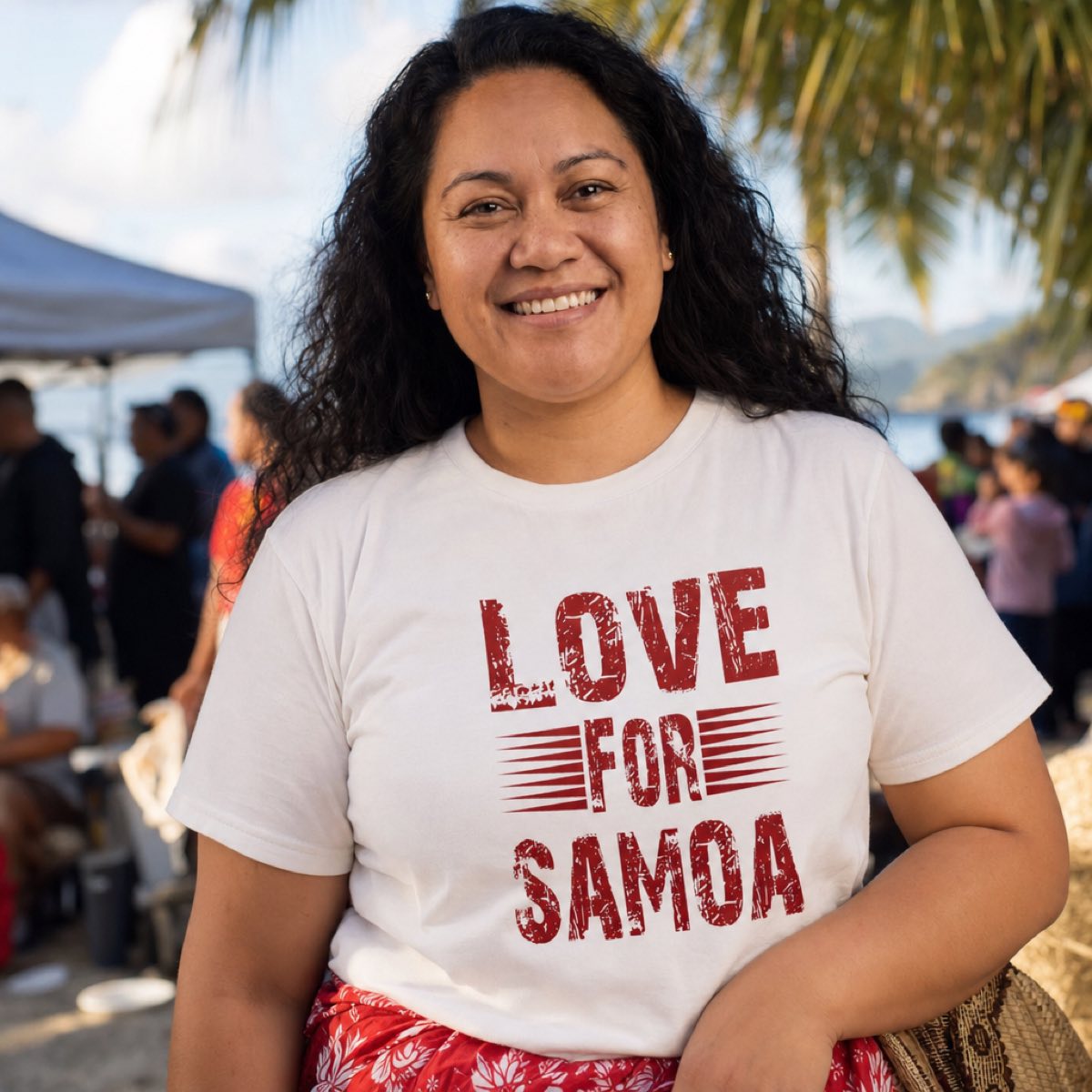 Soft Unisex Tee - Love for Samoa - AU/NZ - The Koko Samoa