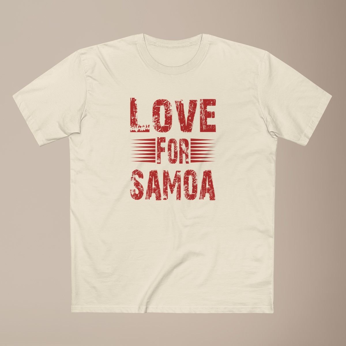 Soft Unisex Tee - Love for Samoa - AU/NZ - The Koko Samoa