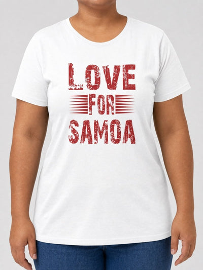 Soft Unisex Tee - Love for Samoa