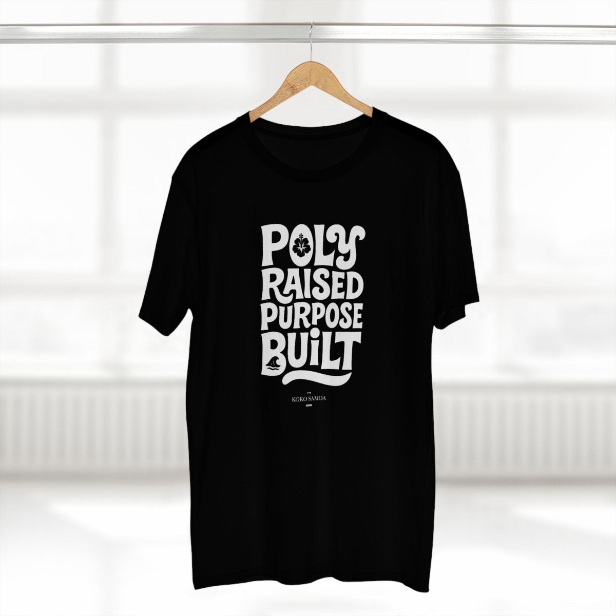 Soft unisex poly-raised T-shirt by The Print Bar featuring personalized design, ideal for AU/NZ casual wear.
