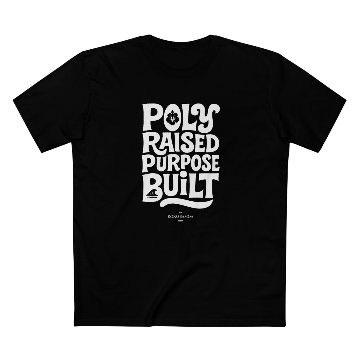 Soft unisex T-shirt by The Print Bar with raised poly design, featuring personalized artwork inspired by AU/NZ styles.