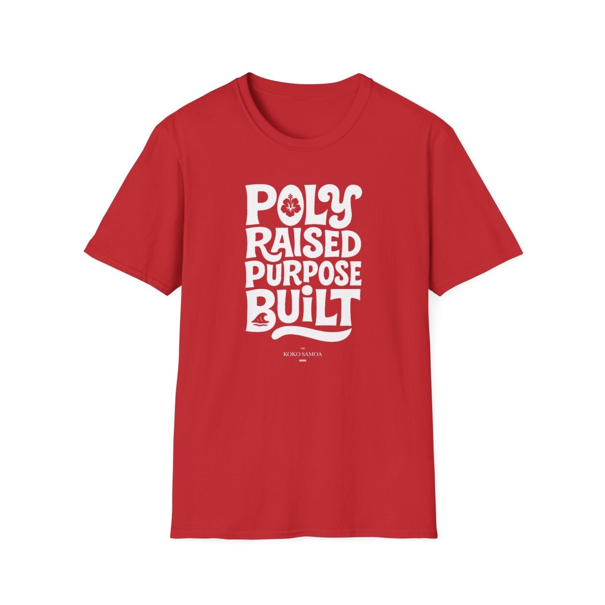 Poly Raised tee, The Koko Samoa
