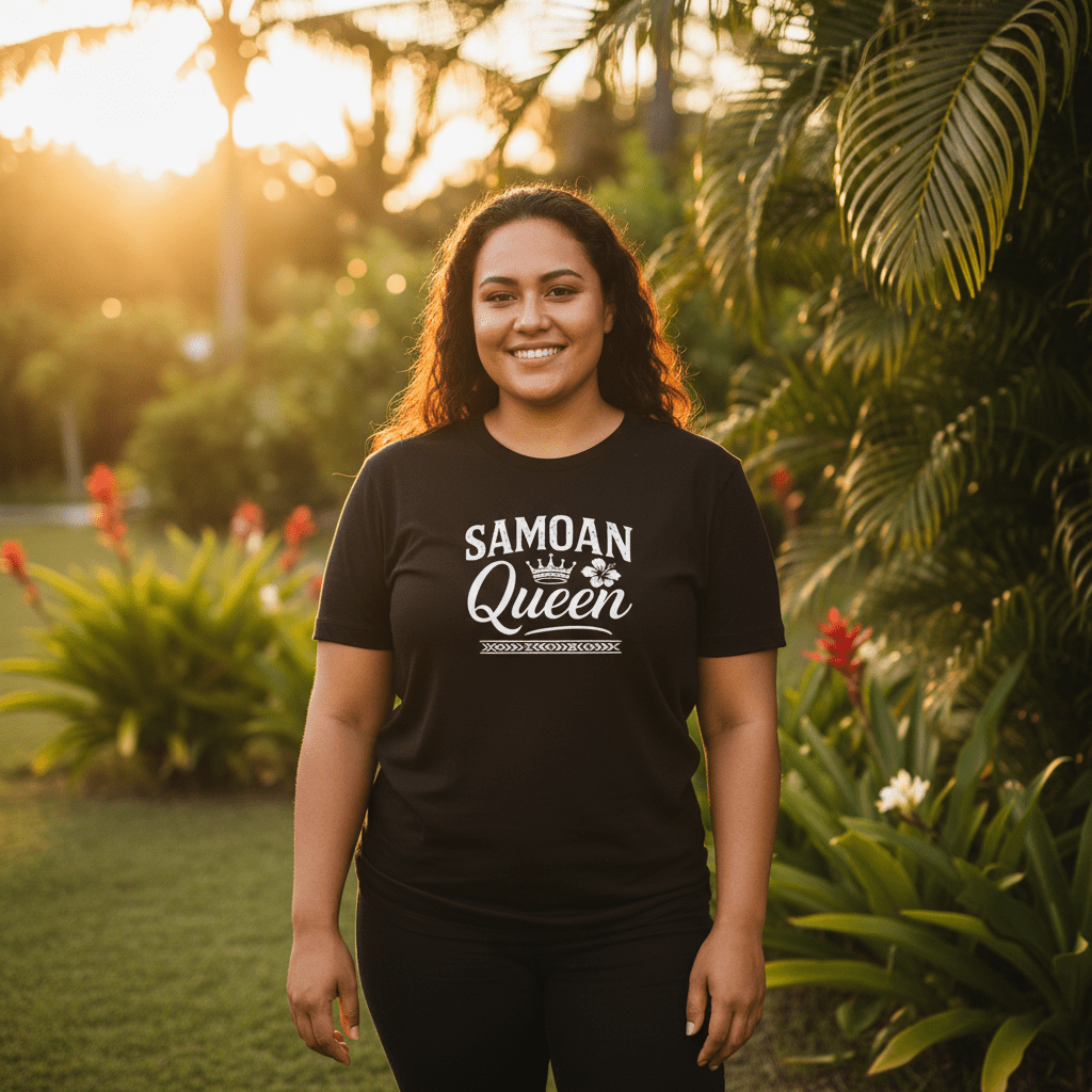 Soft Unisex Tee - Samoan Queen AU/NZ - The Koko Samoa