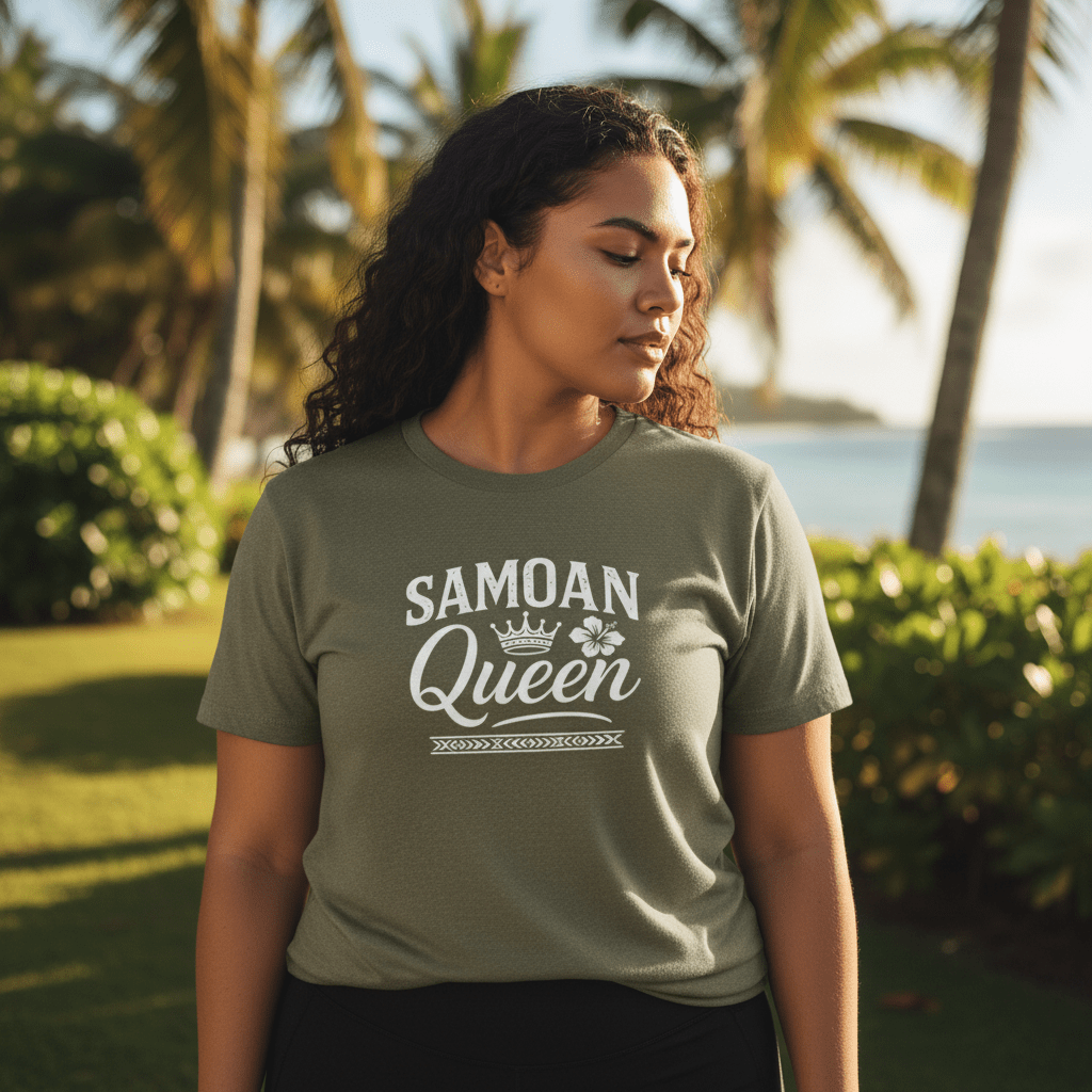 Soft Unisex Tee - Samoan Queen AU/NZ - The Koko Samoa