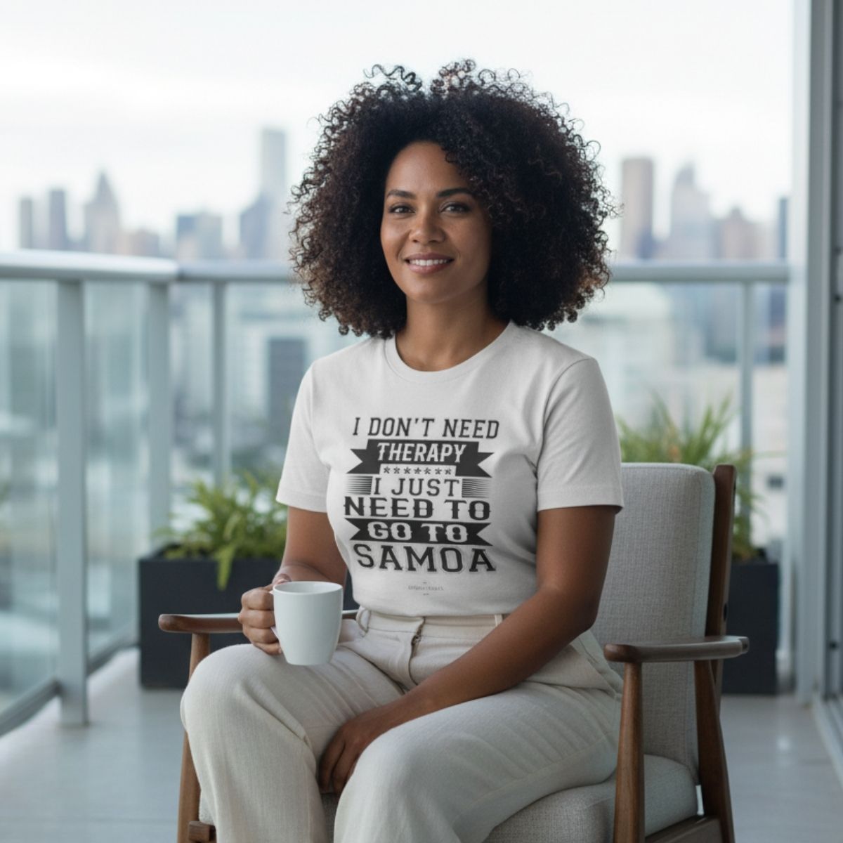 Soft Unisex Tee - Samoan Therapy - AU/NZ/USA - The Koko Samoa