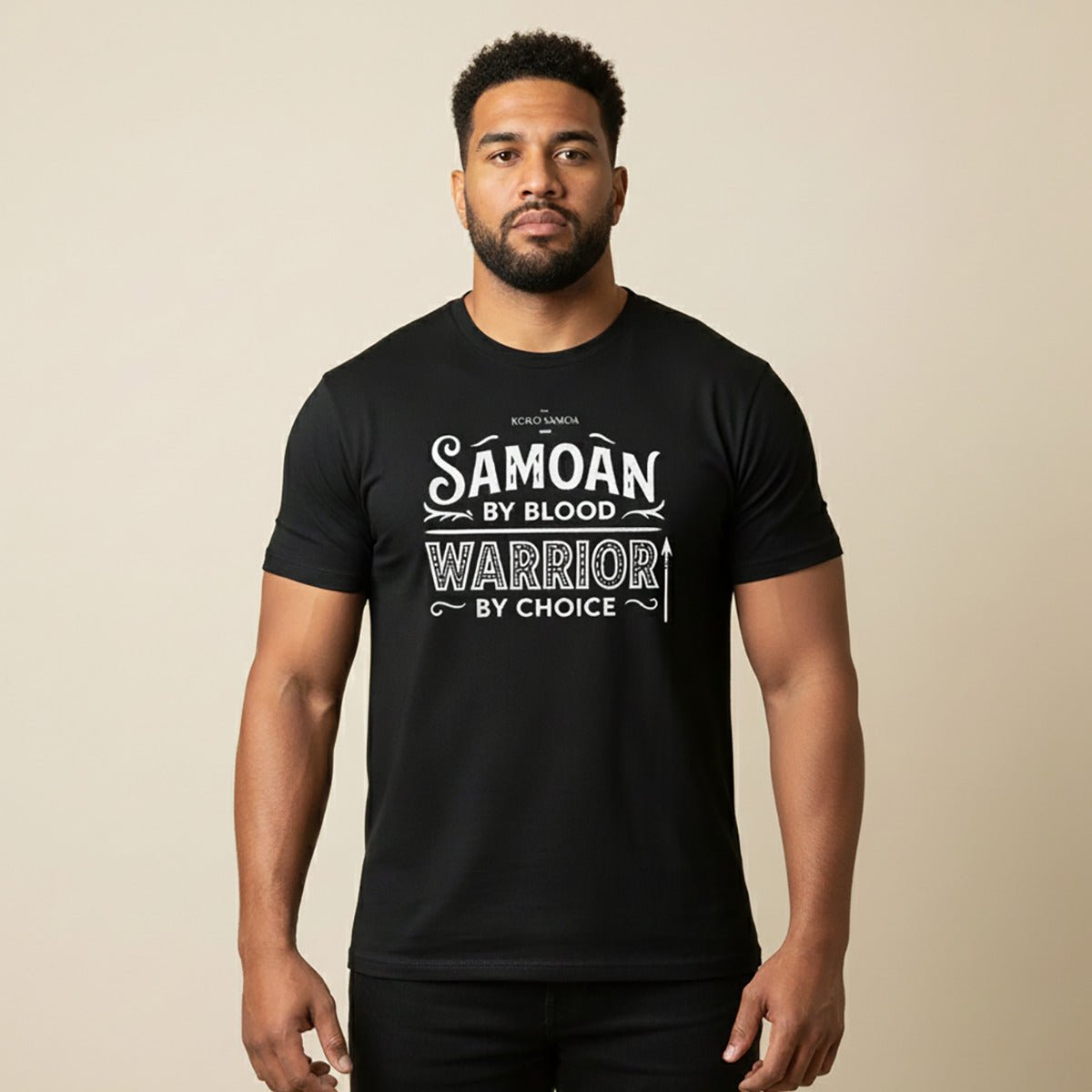 Soft Unisex Tee - Warrior by Choice - AU/NZ/USA - The Koko Samoa