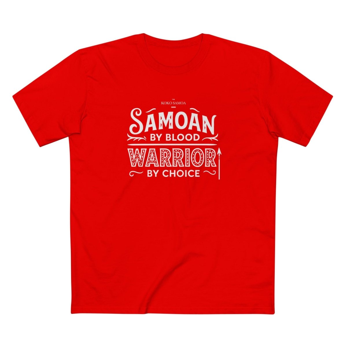 Soft unisex T-shirt from The Print Bar featuring Warrior by Choice design, made for AU/NZ, showcasing a comfortable fit and stylish print.