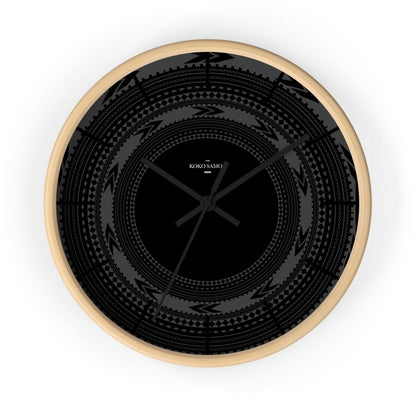 Wall Clock - Black Pea - AU/NZ/USA - The Koko Samoa