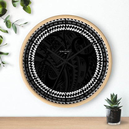 Wall Clock - Warrior - AU/NZ/USA - The Koko Samoa