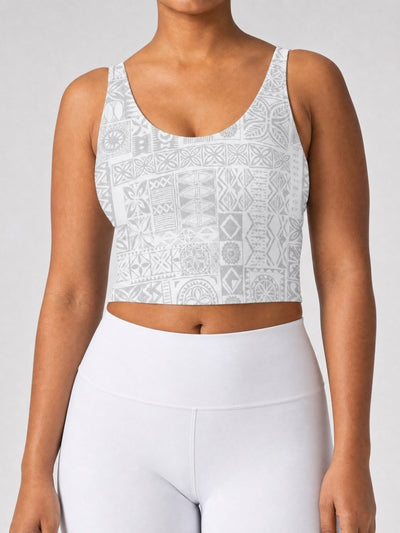 Sports Bra - White Sunday