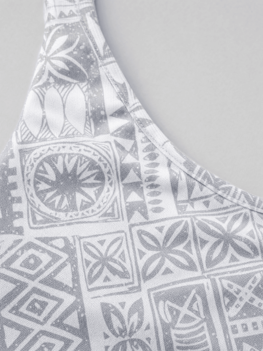 Sports Bra - White Sunday - The Koko Samoa