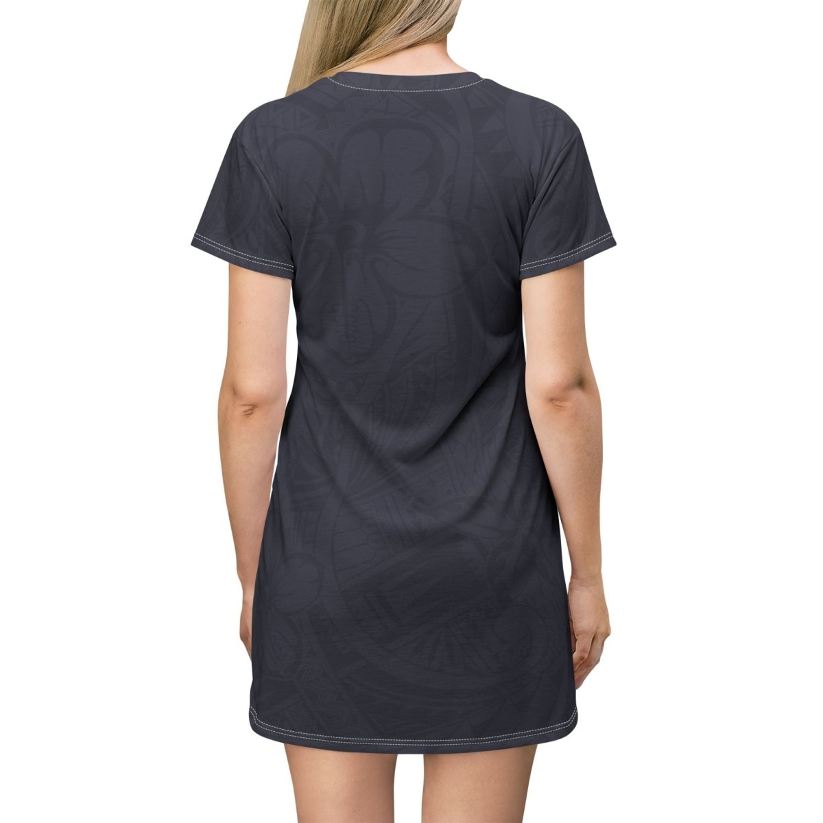 T-Shirt Dress - Blue Bloom - AU/NZ/USA - The Koko Samoa