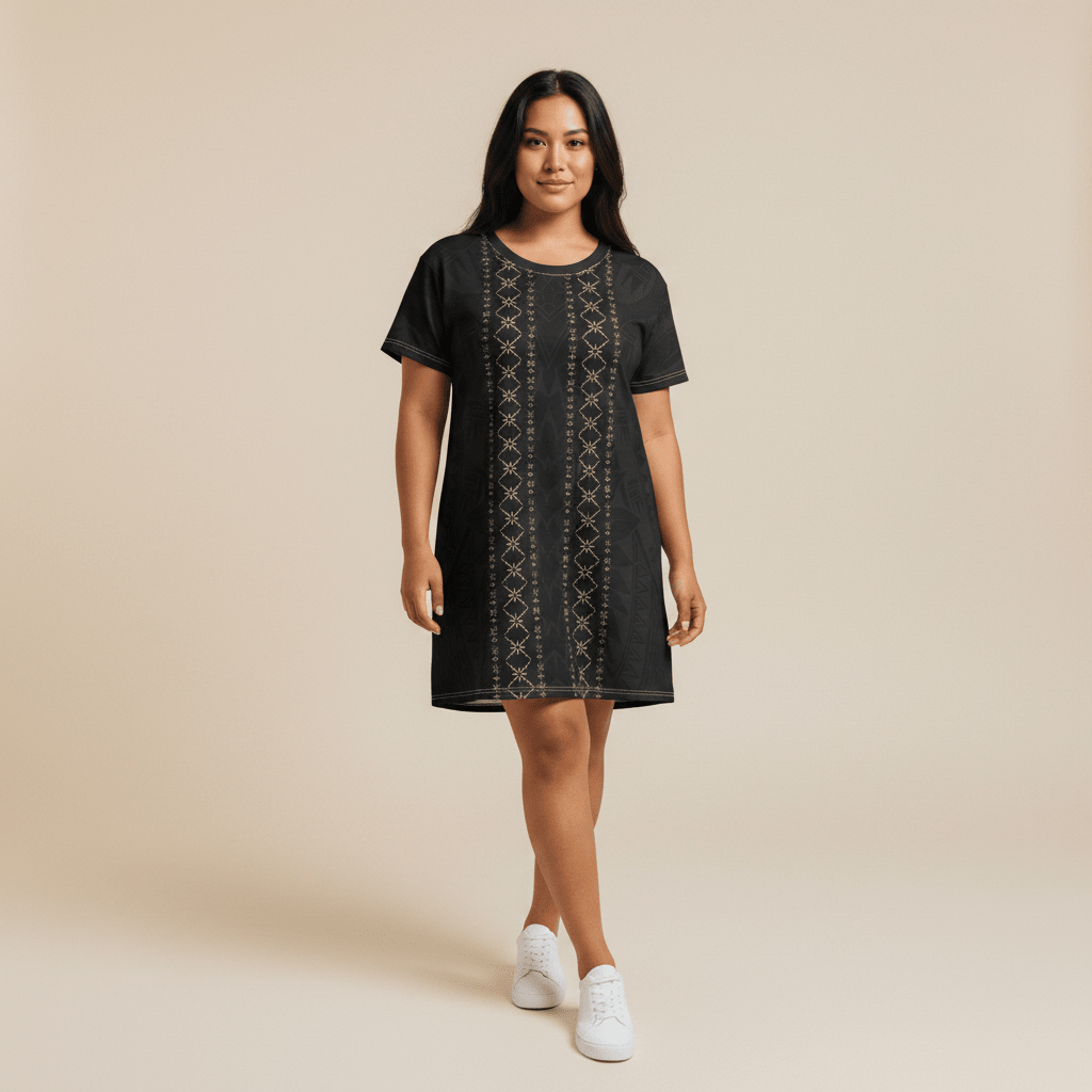 T-Shirt Dress - Malu - AU/NZ/USA - The Koko Samoa