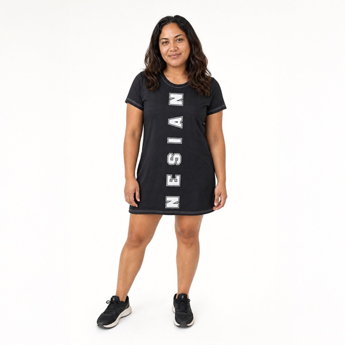 T-Shirt Dress - Nesian Strength - AU/NZ/USA - The Koko Samoa